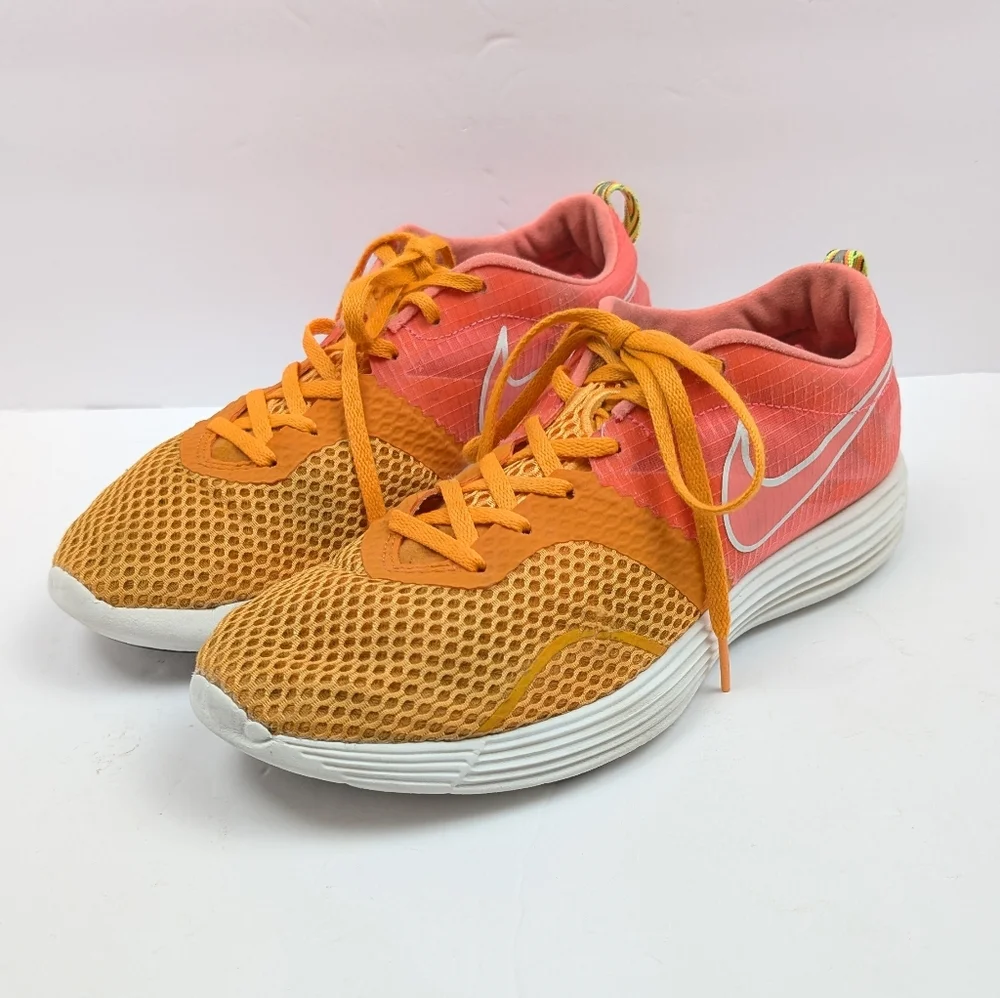 Nike Lunar Montreal MTRL Women's Size 9.5 Orange Melon Lightweight Running Shoe